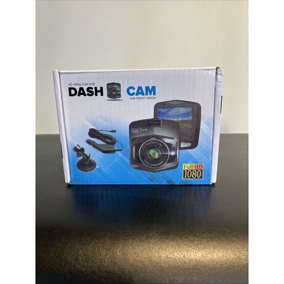 Unbranded Other - NIB Car Dash Cam, Never used, Full HD 1080 w/ Night Vision Mount & Charger Incl.